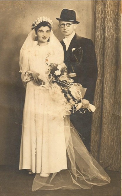 GROSS Haim and Aliz Slovakia 1944